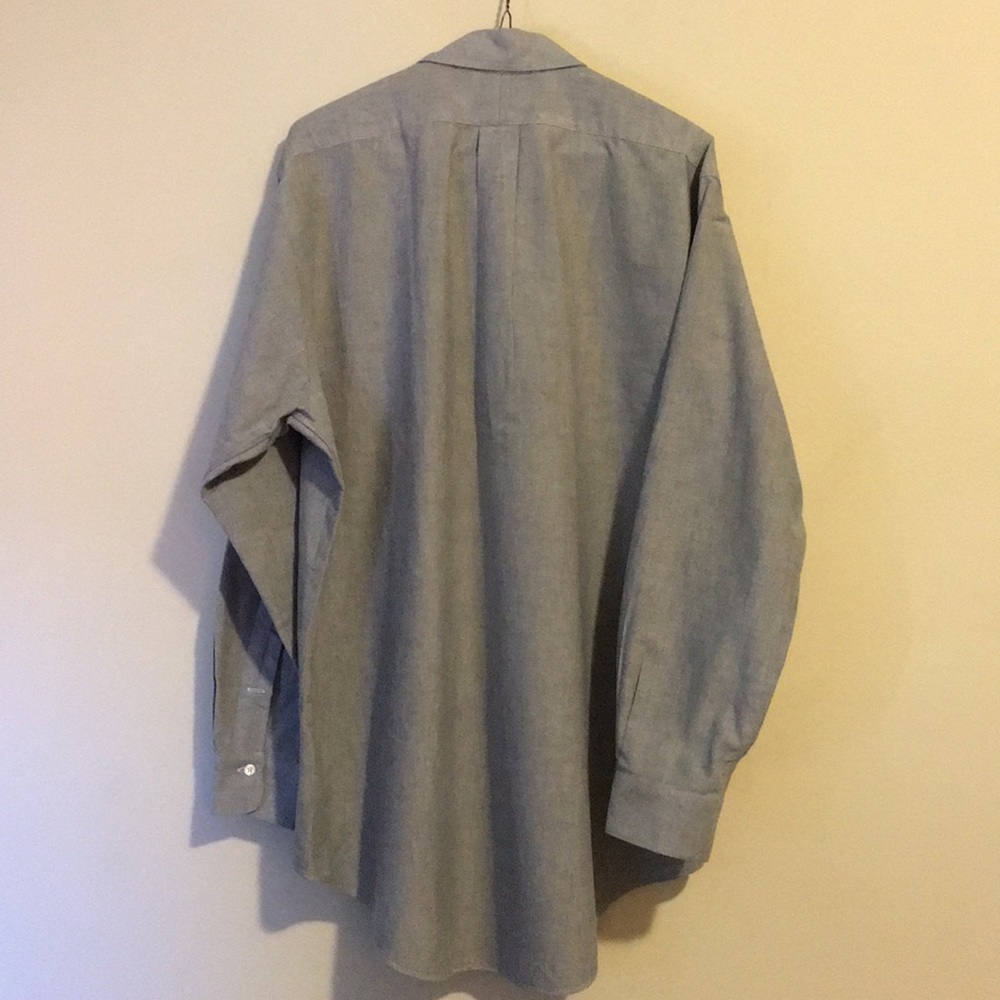 Ralph Lauren Metal Blue Men's Dress Shirt - Picture 4 of 5